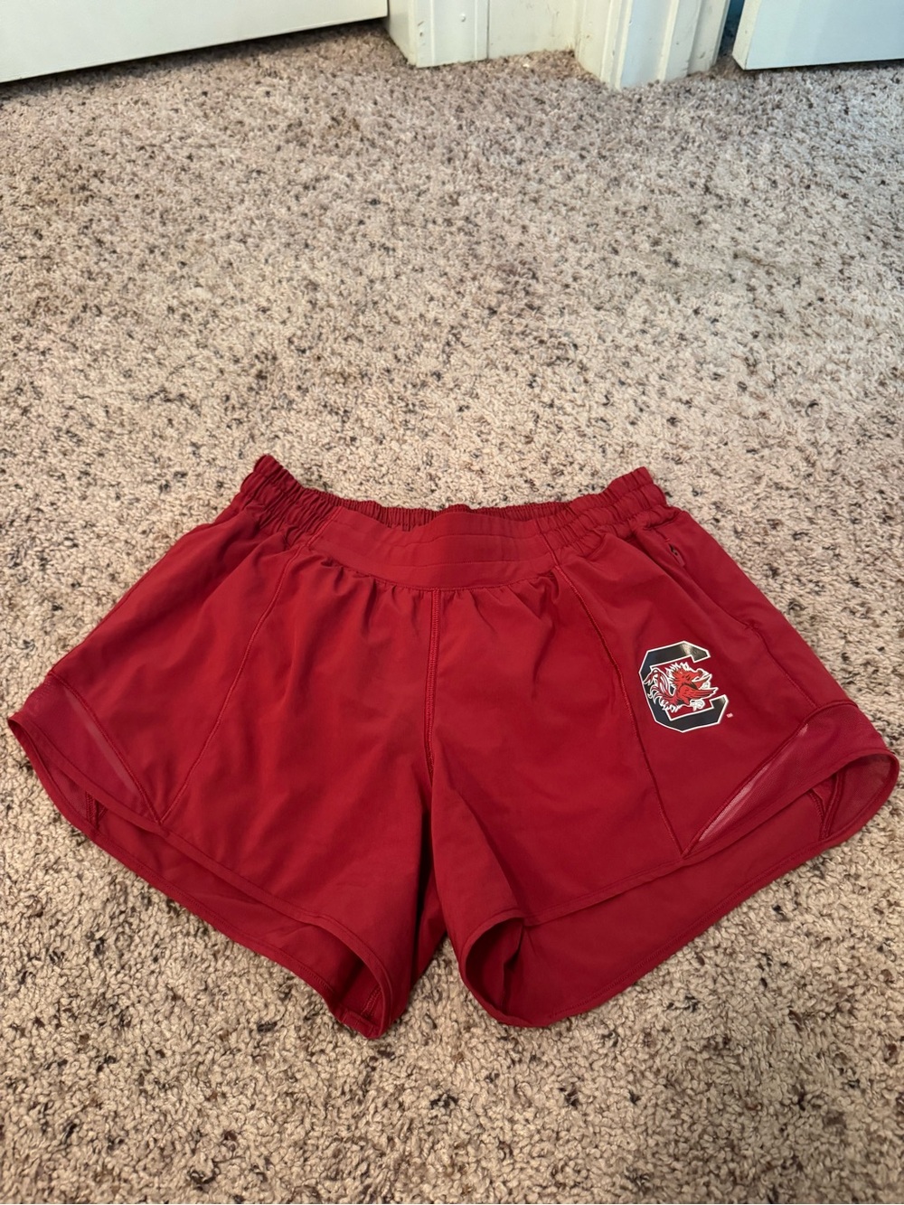 University Gamecock garnet Women's Athletic Shorts